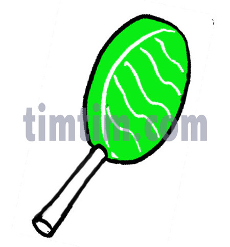450x482 Free Drawing Of A Green Lollipop Candy From The Category Cooking