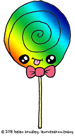 251x454 learn to draw a kawaii lollipop in a few simple steps learn to draw