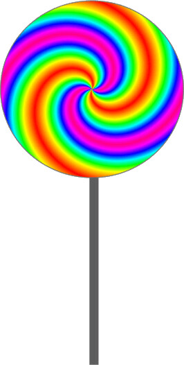266x526 lollipop clipart, lge this clipart drawing has been
