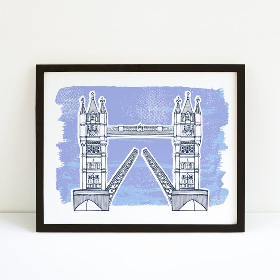 570x570 London Tower Bridge Etsy