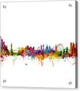 163x186 New York And London Skyline Mashup Digital Art