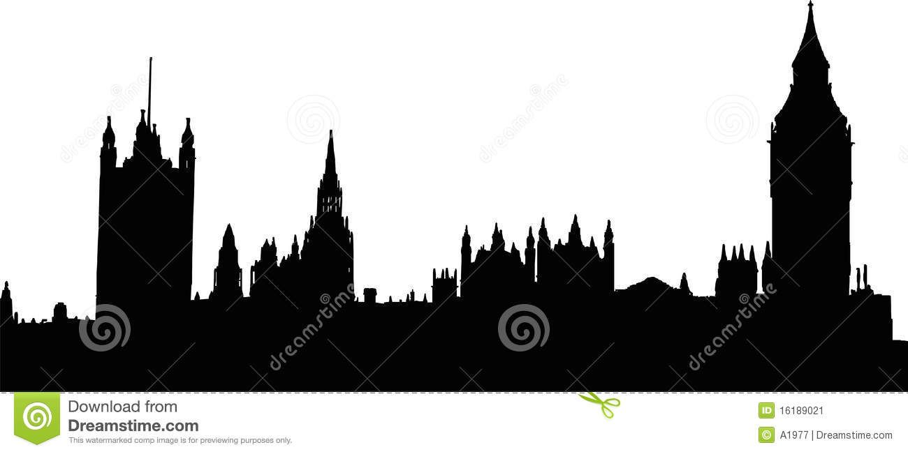1300x651 Victorian London Skyline Silhouette