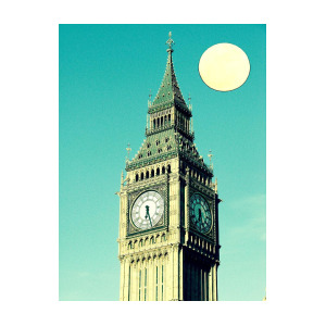 300x300 Art Big Ben Clock Tower, London Painting