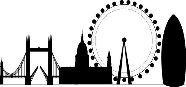 600x282 Collection Of Free London Drawing Silhouette Download On Ui Ex