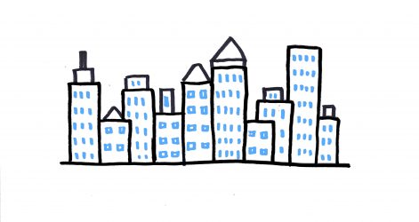 471x250 Mexico City Skyline Drawing Clipart Tutorial Chicago New York