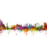 180x180 New York And London Skyline Mashup Digital Art