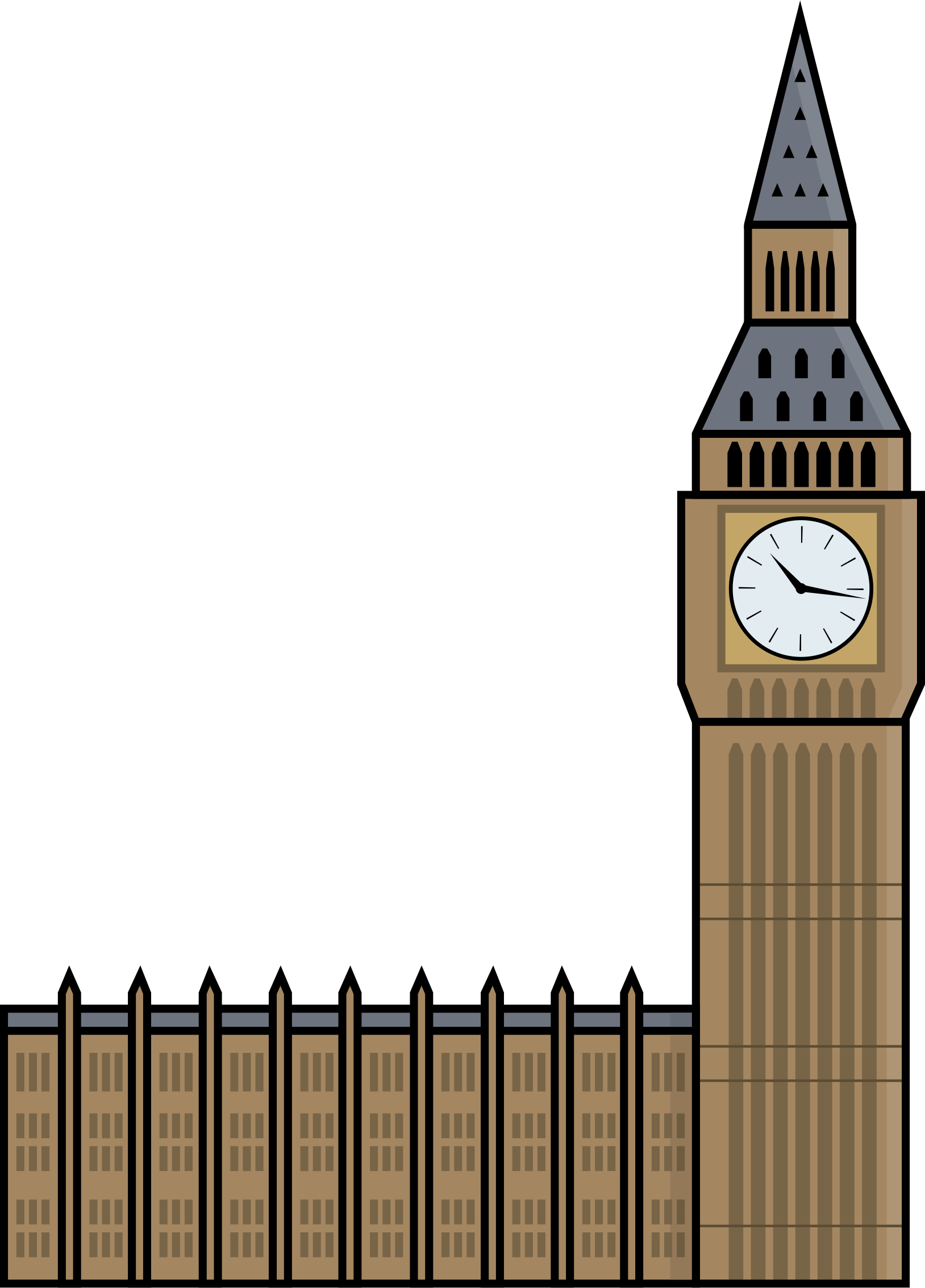 1628x2268 Skyline Clipart Clock London For Free Download And Use