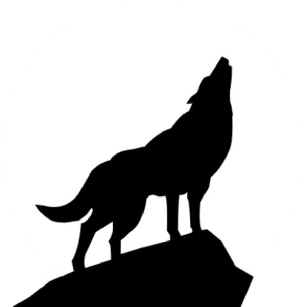 599x600 Collection Of Free Drawing Wolf Lone Download On Ui Ex