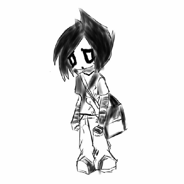 612x612 Lonely Drawing Boy Satu Bangsaku