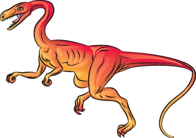 400x281 How To Draw Coelophysis In Steps Howstuffworks