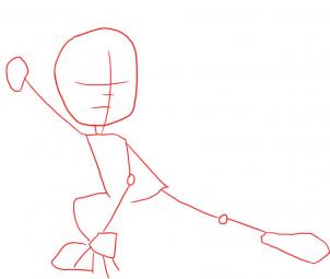 302x255 How To Draw How To Draw Jake Long From American Dragon