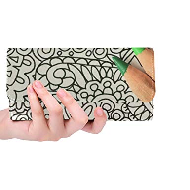 385x385 Unique Custom Draw Paint Pen Draw Meditative Drawing Women Trifold