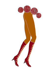 218x300 Long Dress Drawings Fine Art America