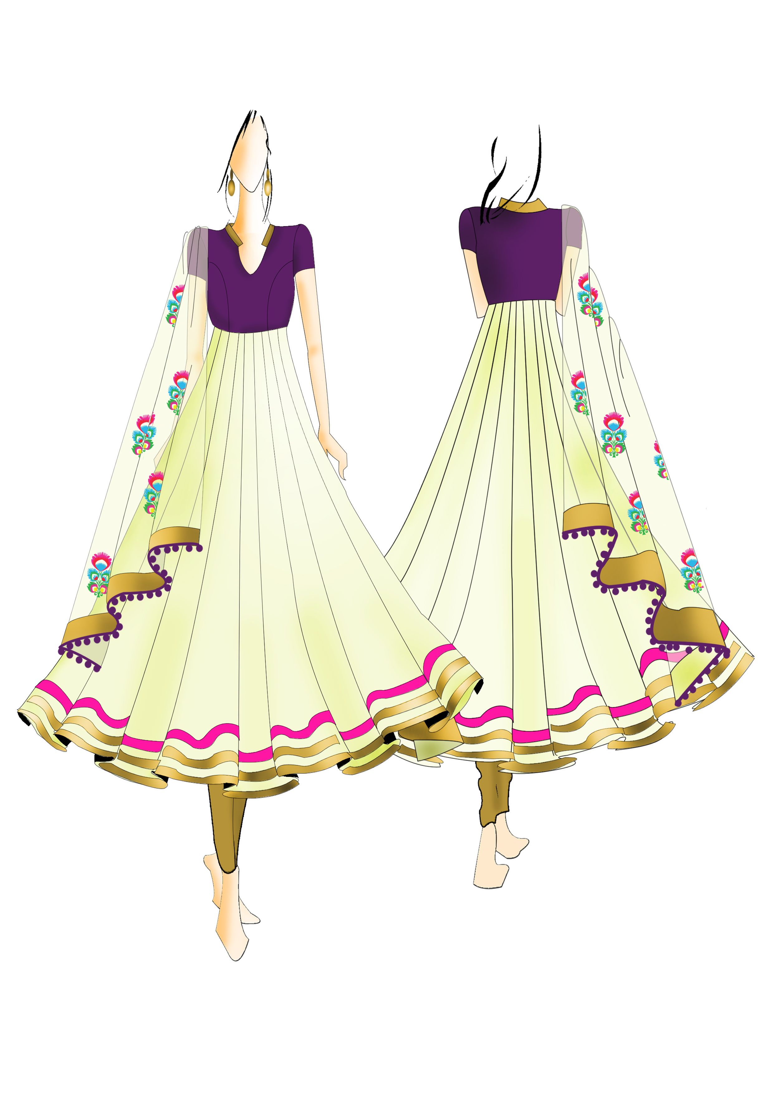2480x3508 What The Folk Inspired Indian Wear