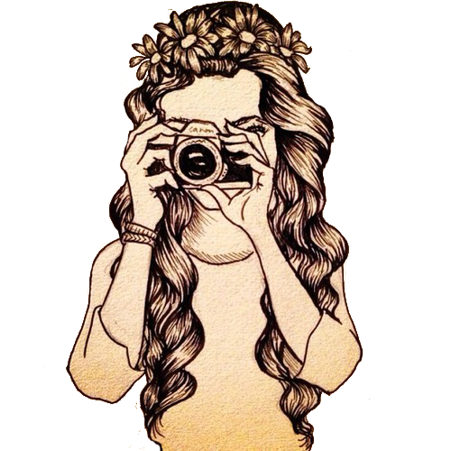 500x500 Collection Of Free Friends Drawing Long Hair Download On Ui Ex