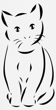 190x371 cat drawing cat baby longsleeve shirt spreadshirt