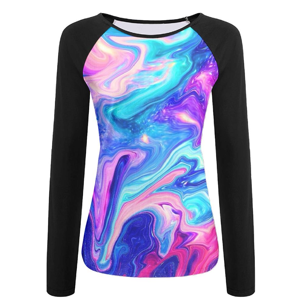 1000x1000 Womens T Shirts Drawing Round Neck Long Sleeves