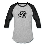 190x190 Draw Drawer Painting Paint Drawing Unisex Baseball T Shirt