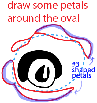 317x336 How To Draw Long Stem Roses With Easy Step