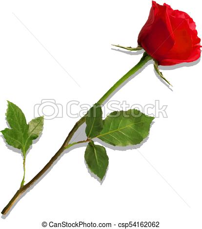 414x470 vector illustration of photo realistic, highly detailed flower