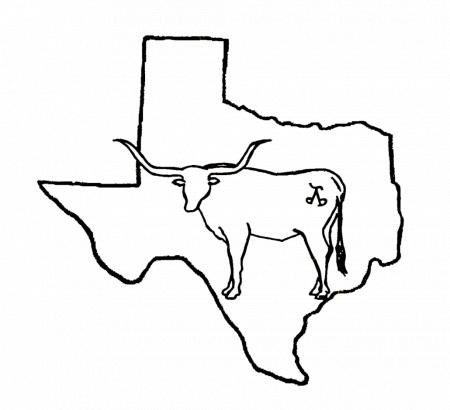 450x410 Longhorn Cattle Cliparts