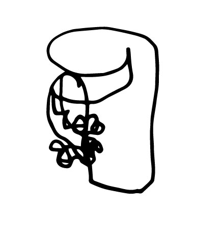 432x452 How To Make A 'don't Look' Doodle