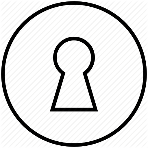 512x512 Collection Of Free Lock Drawing Keyhole Download On Ui Ex