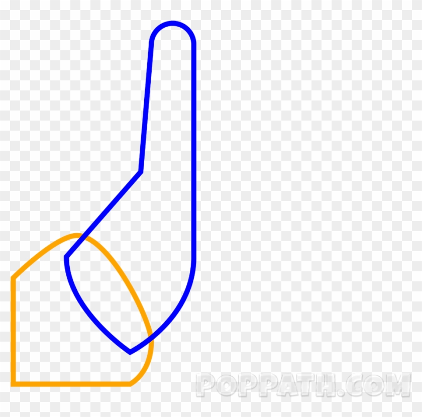 840x830 Draw A Cuff At The Bottom Of The Hand, Hd Png Download