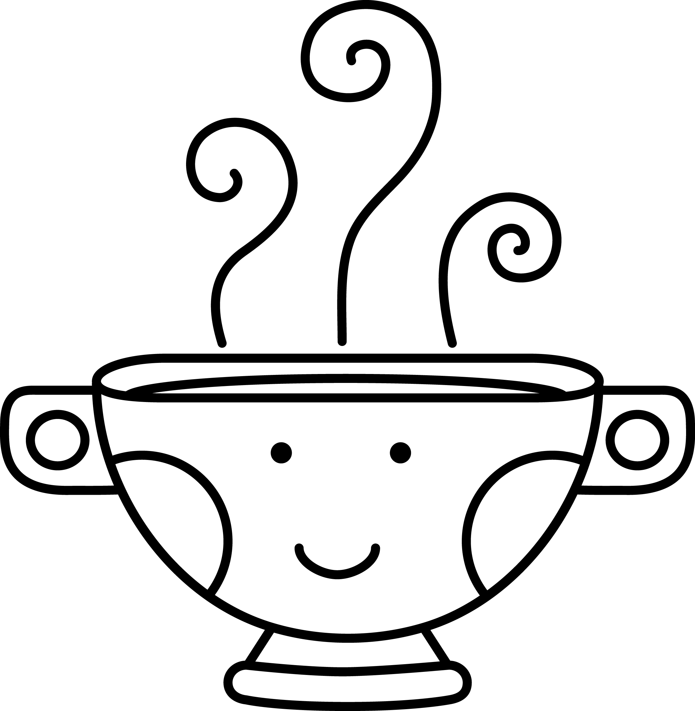 2256x2308 Collection Of Free Cup Drawing Head Download On Ui Ex