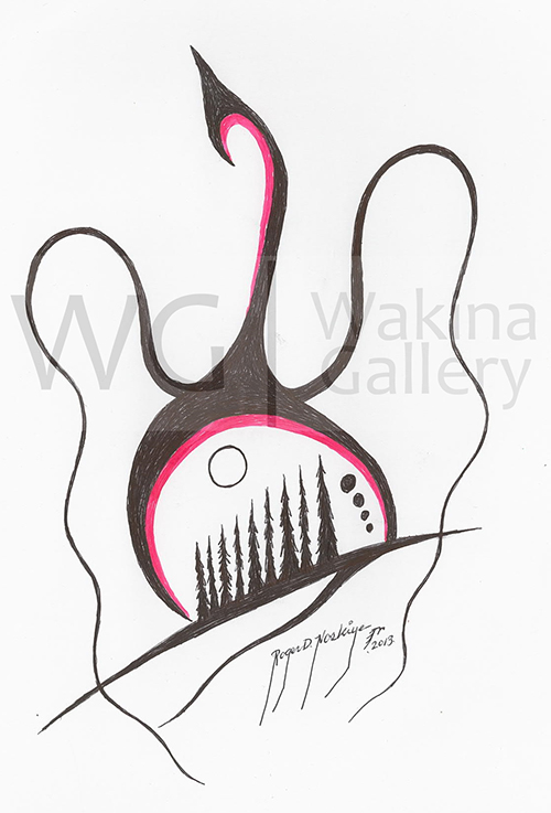 500x737 Red Loon Series