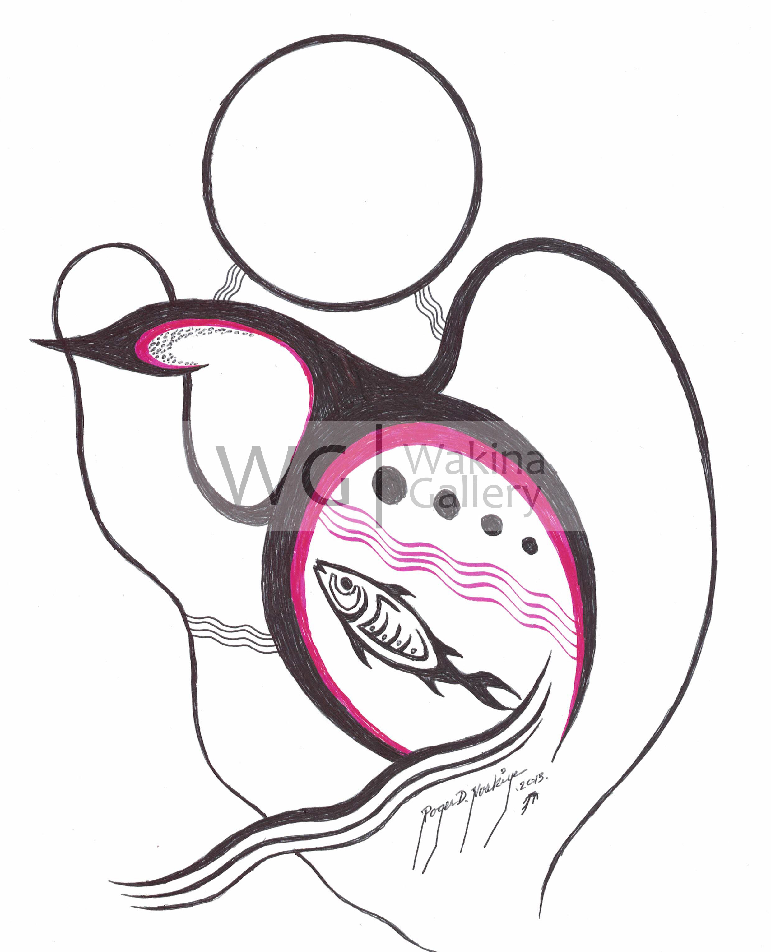 2479x3062 Red Loon Series