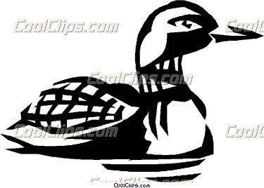 375x268 Loon Graphics Clip Art
