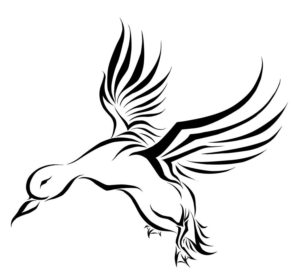 1024x961 loon drawing tribal for free download