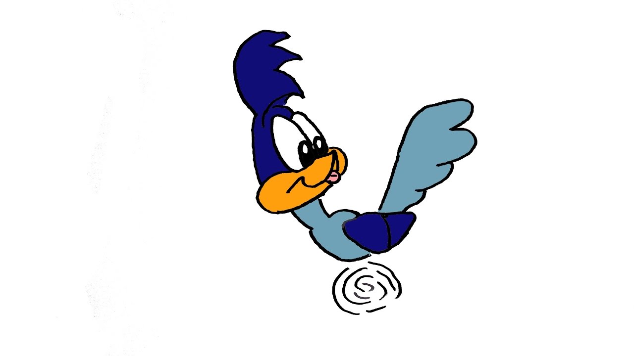 1280x720 How To Draw Baby Road Runner