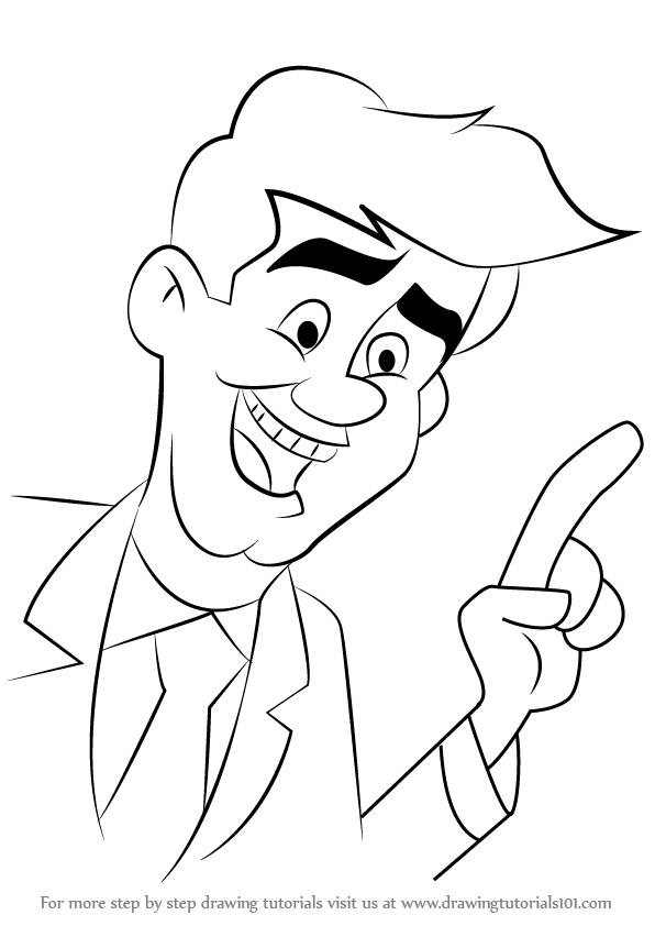 596x842 Learn How To Draw Chuck Berost From Looney Tunes