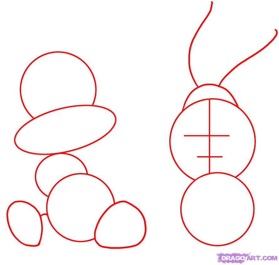 890x847 Draw Looney Tunes, Step