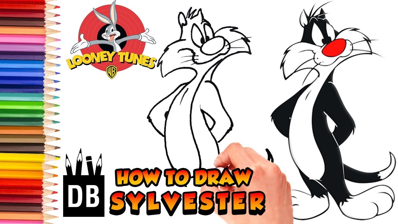 1280x720 How To Draw Silvestre Cat