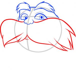 302x279 draw the lorax, the lorax, lorax, step