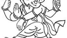 280x158 Drawing Picture Of Lord Ganesha The Best Hd Wallpaper