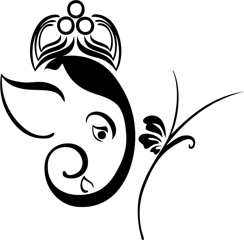 825x810 Collection Of Free Ganesh Drawing Wall Download On Ui Ex