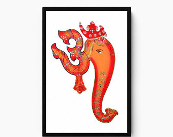 340x270 Ganesha Drawing Etsy