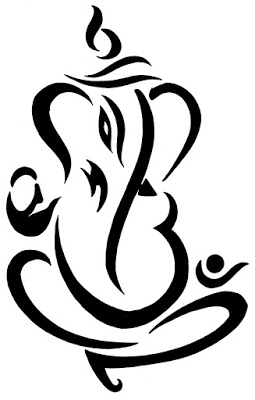 255x400 Lord Ganesh Best Images Drawing Photos Black White