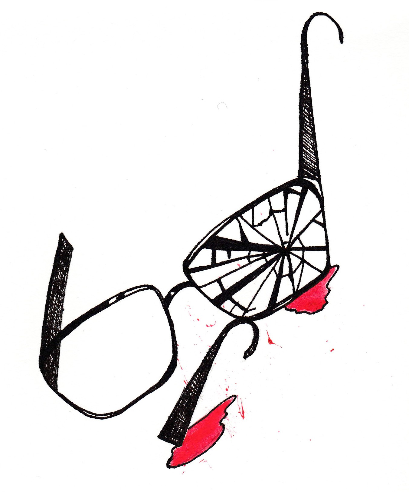 1352x1624 Piggy's Glasses The Lord Of The Flies