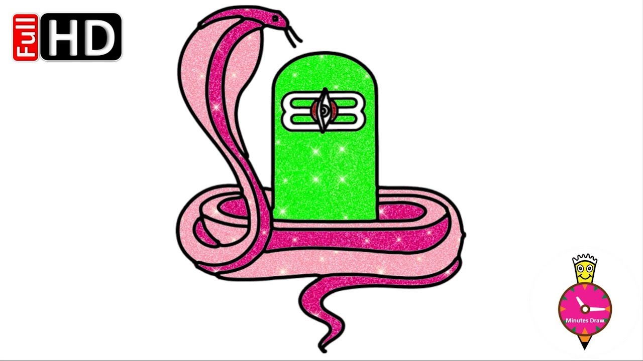 1280x720 how to draw lord shivling easily lord shiva lingm drawing