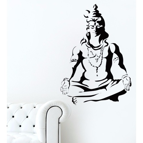 500x500 Lord Shiva Wall Decal