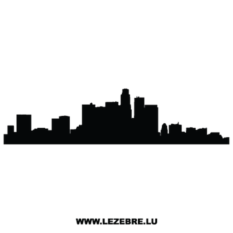 800x800 La Drawing Skyline Los Angeles For Free Download