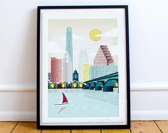 340x270 Skyline Art Etsy