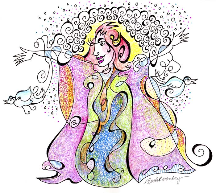 700x626 Flash Rosenberg's Live Drawings