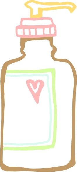 264x592 Lotion Push Bottle Clip Art Free Vector In Open Office Drawing