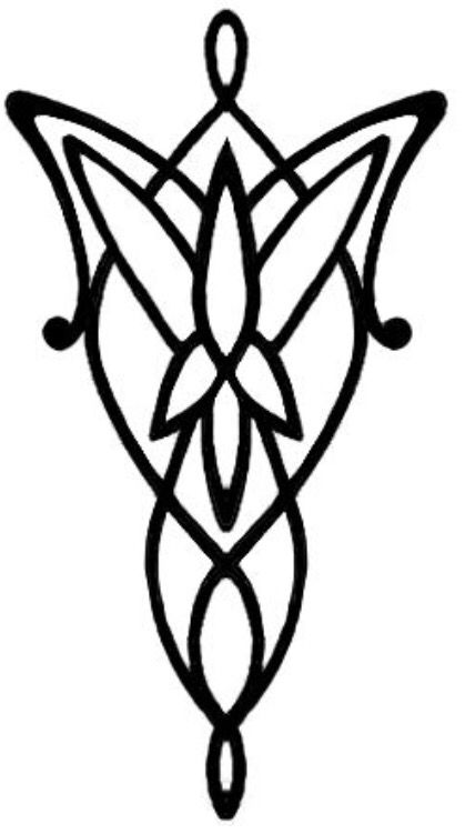 419x751 Lotr Lord Of The Rings Tattoo, Elvish